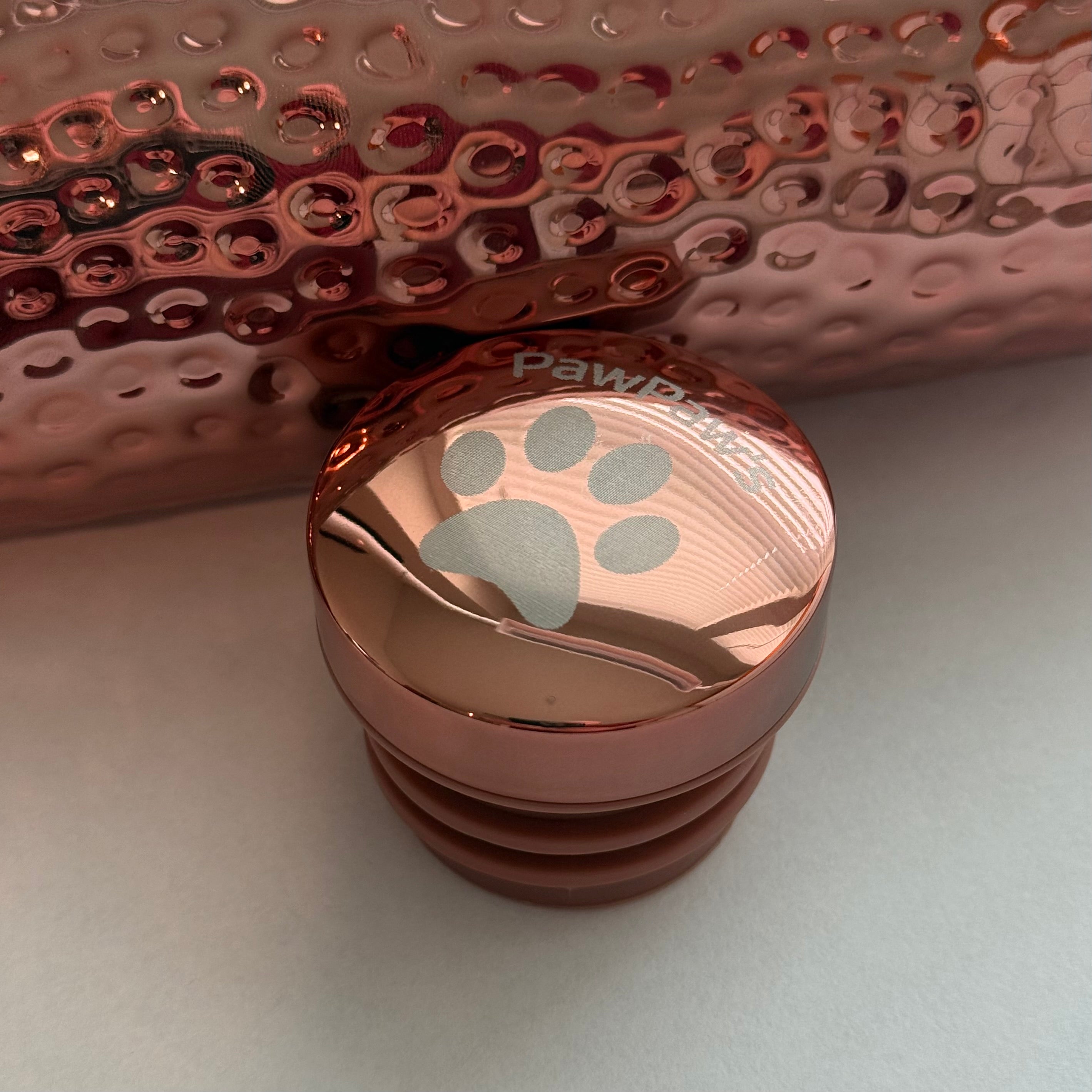 Rosewater | Personalized Hammered Copper Colored Water Bottle 650mL